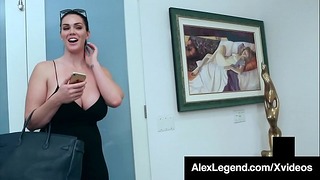 Big Boobed Brunette Alison Tyler Dicked By Chubby Cock Legend!